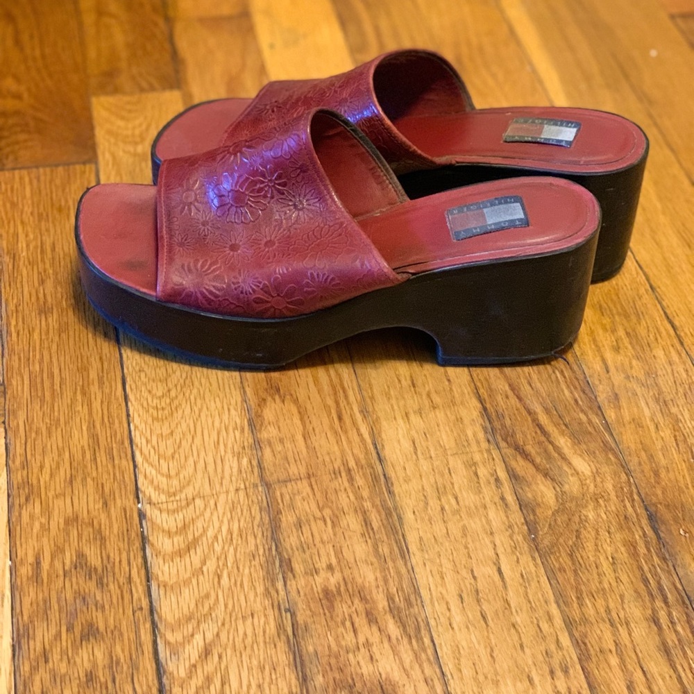VINTAGE Tommy Hilfiger Platform Sandals